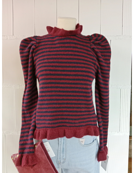 JERSEY AZUL ANTICA RAYAS