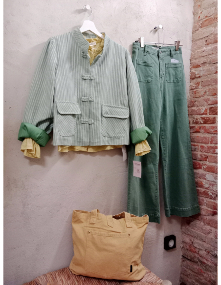 CHAQUETA  MAR  VERDE