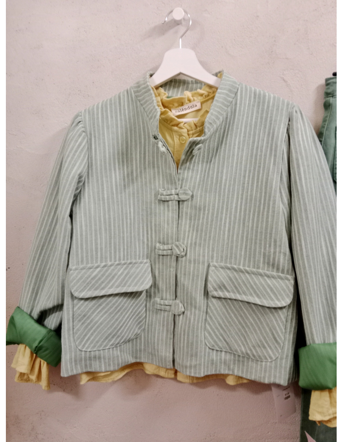 CHAQUETA  MAR  VERDE