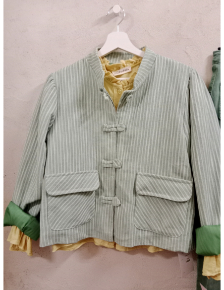 CHAQUETA  MAR  VERDE