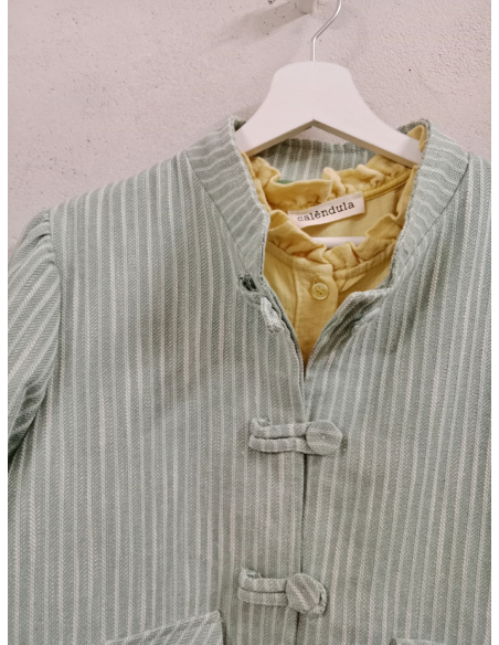 CHAQUETA  MAR  VERDE