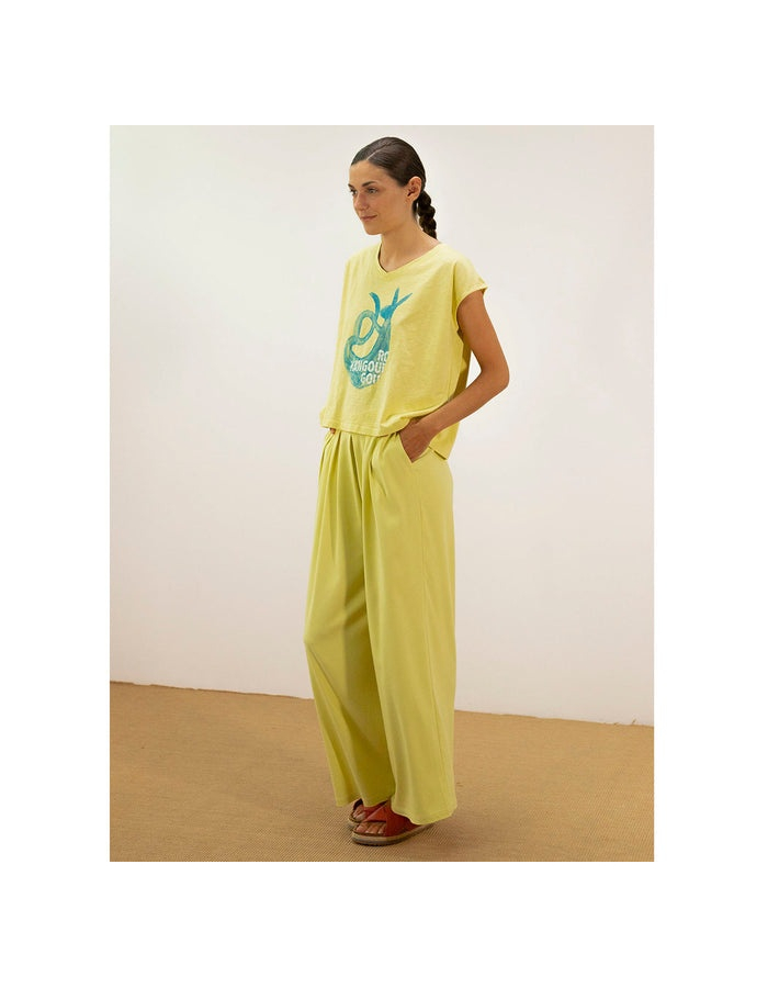 CAMISETA AMARILLA CANGURO