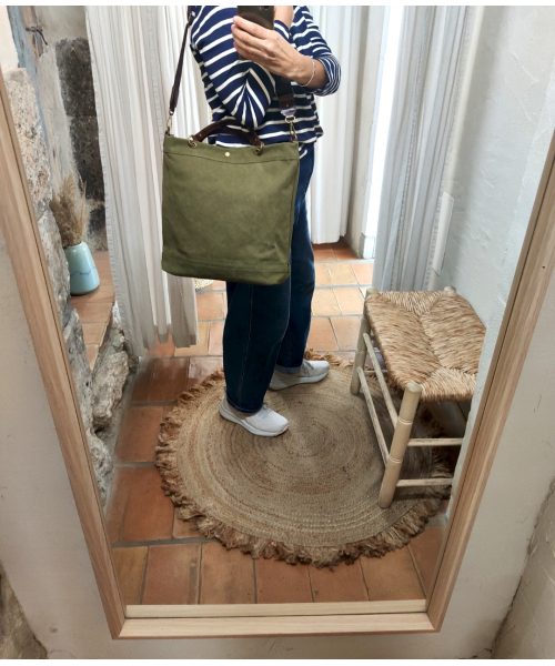 BOLSO LONETA SICILIA KAKI 2