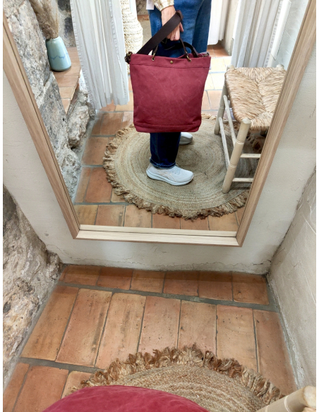 BOLSO LONETA SICILIA GRANATE