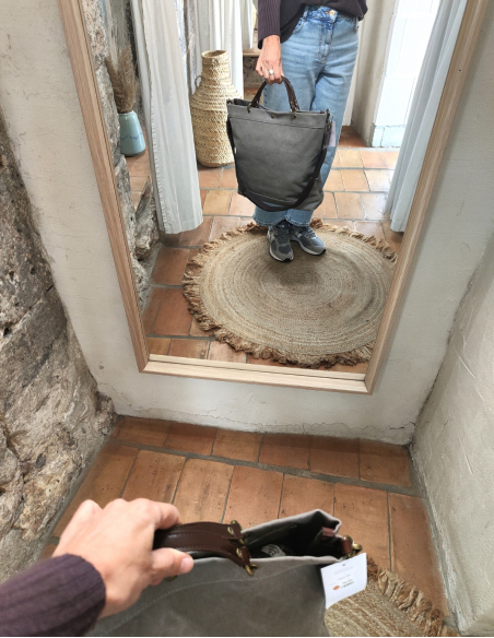 BOLSO LONETA SICILIA GRIS