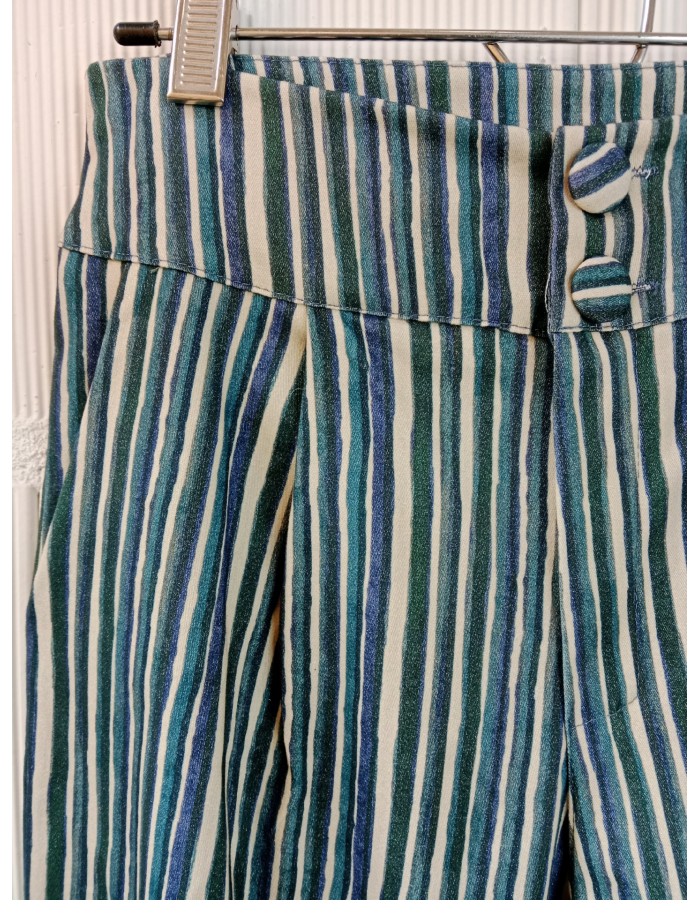 PANTALÓN  RAYA AZUL