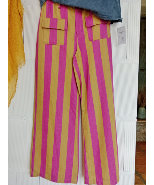 PANTALÓN  RAYA  ANCHA LOLA 2
