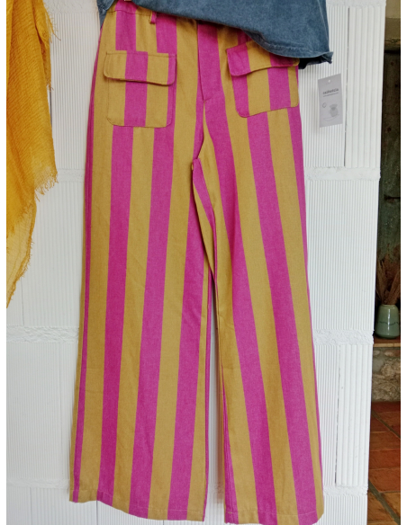 PANTALÓN  RAYA  ANCHA LOLA