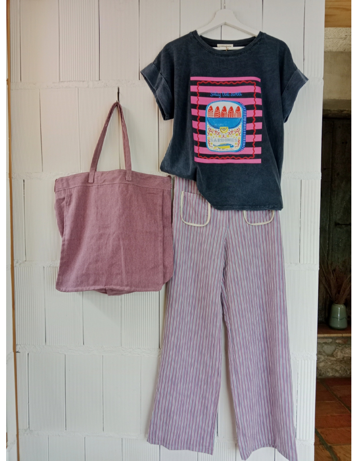 PANTALÓN  RAYITAS SICILIA