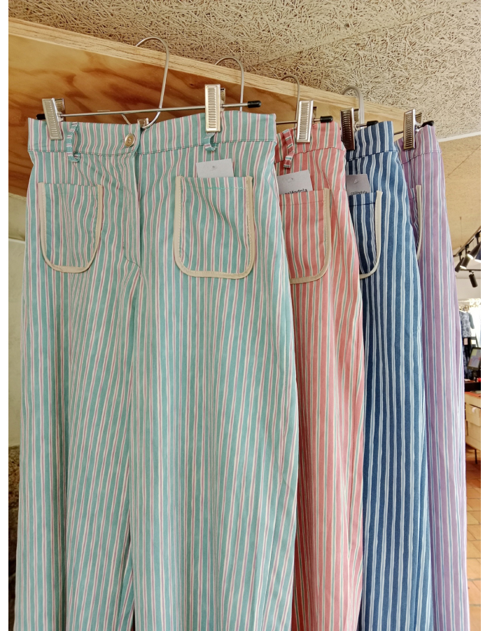 PANTALÓN  RAYITAS SICILIA