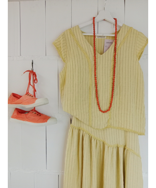 CAMISA MENORCA AMARILLA