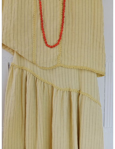 FALDA MENORCA AMARILLA