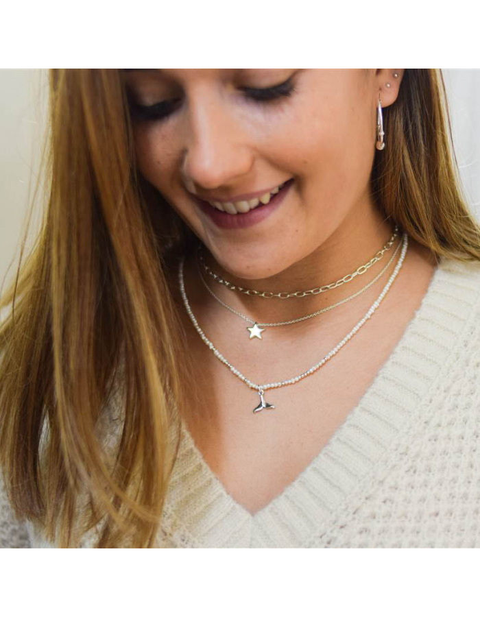 COLLAR ESTRELLA PLATA