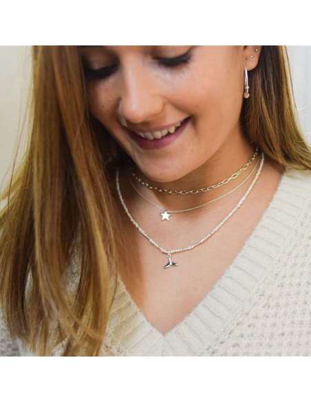 COLLAR ESTRELLA PLATA