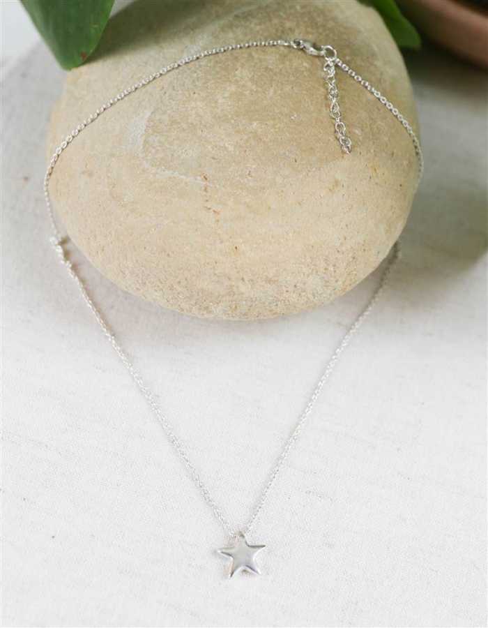 COLLAR ESTRELLA PLATA
