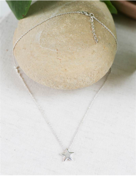 COLLAR ESTRELLA PLATA