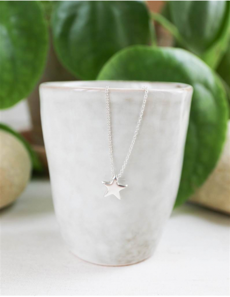 COLLAR ESTRELLA PLATA