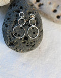 PENDIENTES TRIPLE CIRCULO