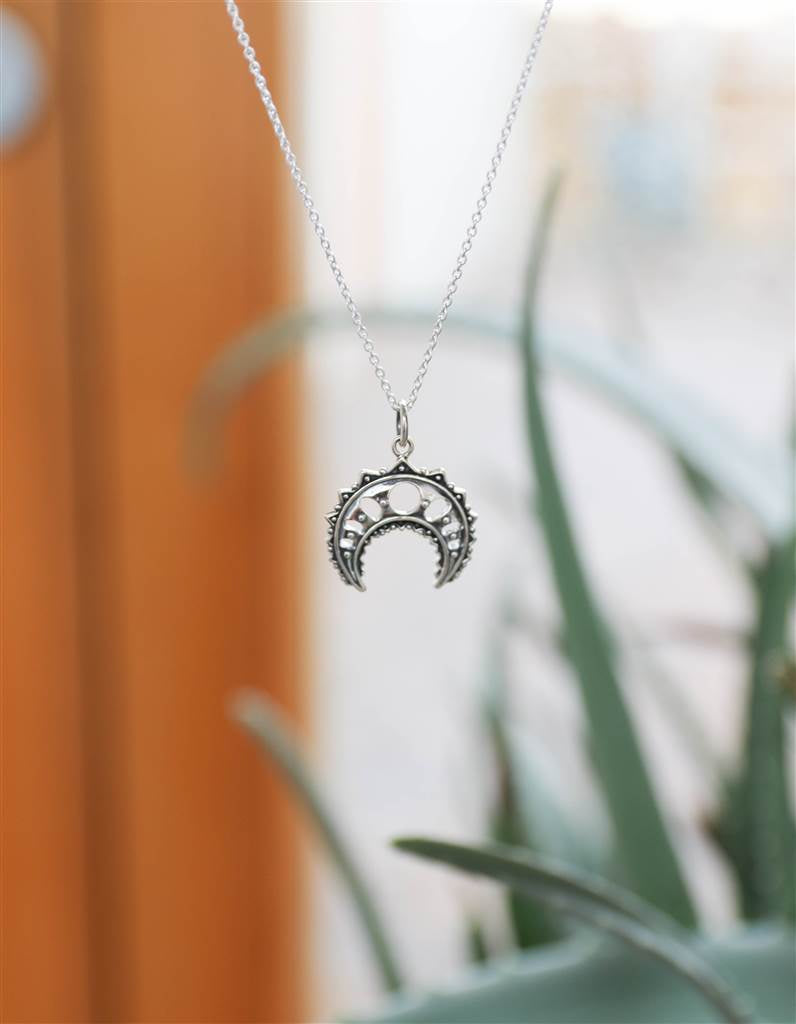 COLGANTE  LUNA BOHO