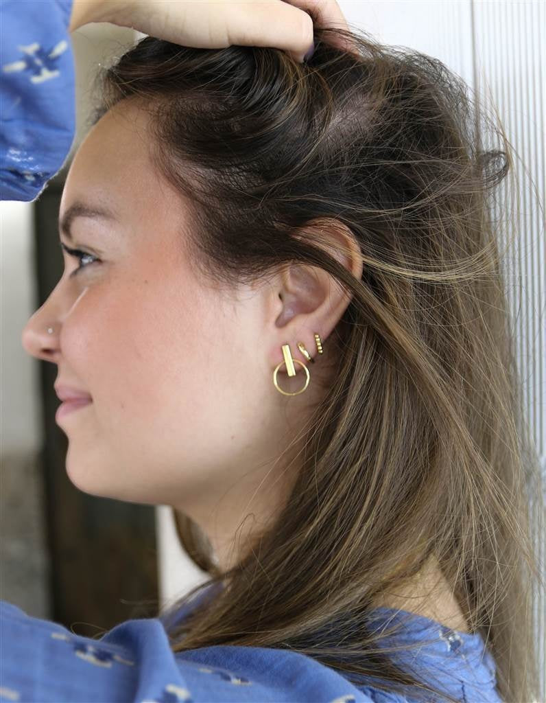 PENDIENTES MILÁN ORO