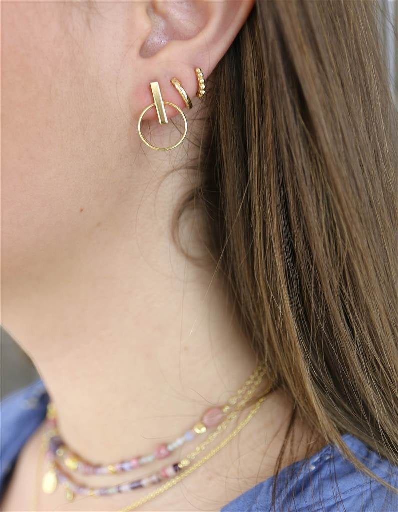 PENDIENTES MILÁN ORO