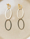 PENDIENTES DUPLO ORO