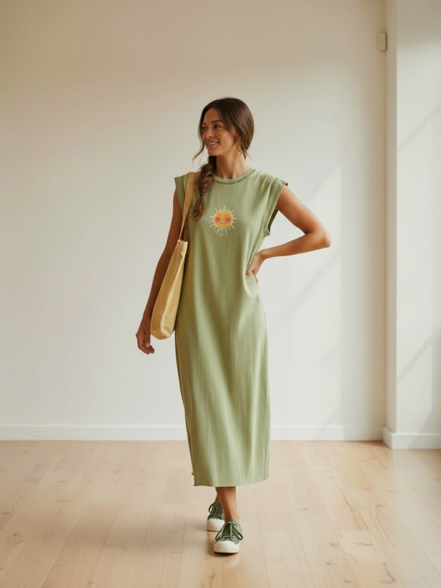 VESTIDO SOL VERDE