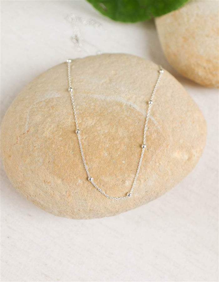 COLLAR BOLITAS PLATA