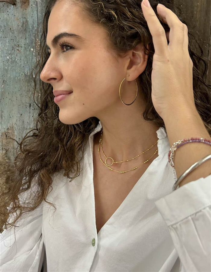 COLLAR CÍRCULO ORO
