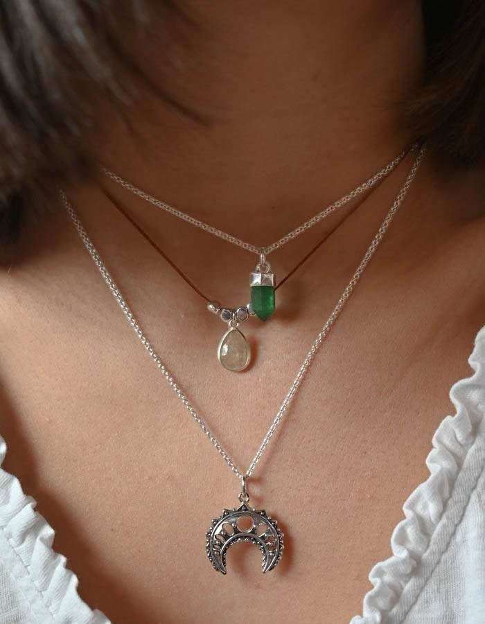 COLGANTE PÉNDULO PLATA DE LEY
