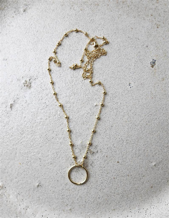 COLLAR CÍRCULO ORO