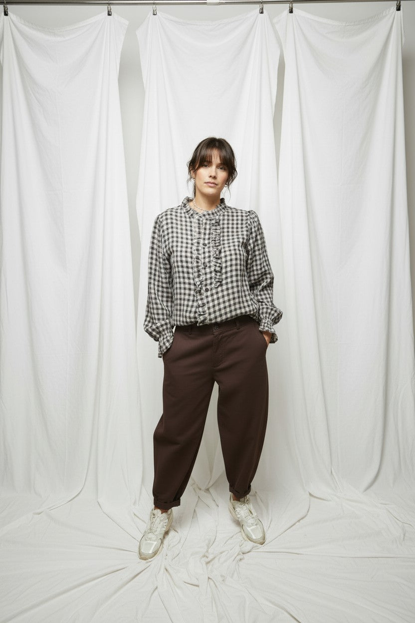 PANTALÓN LONETA CHOCOLAT