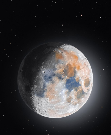 PENDIENTES LUNA LLENA