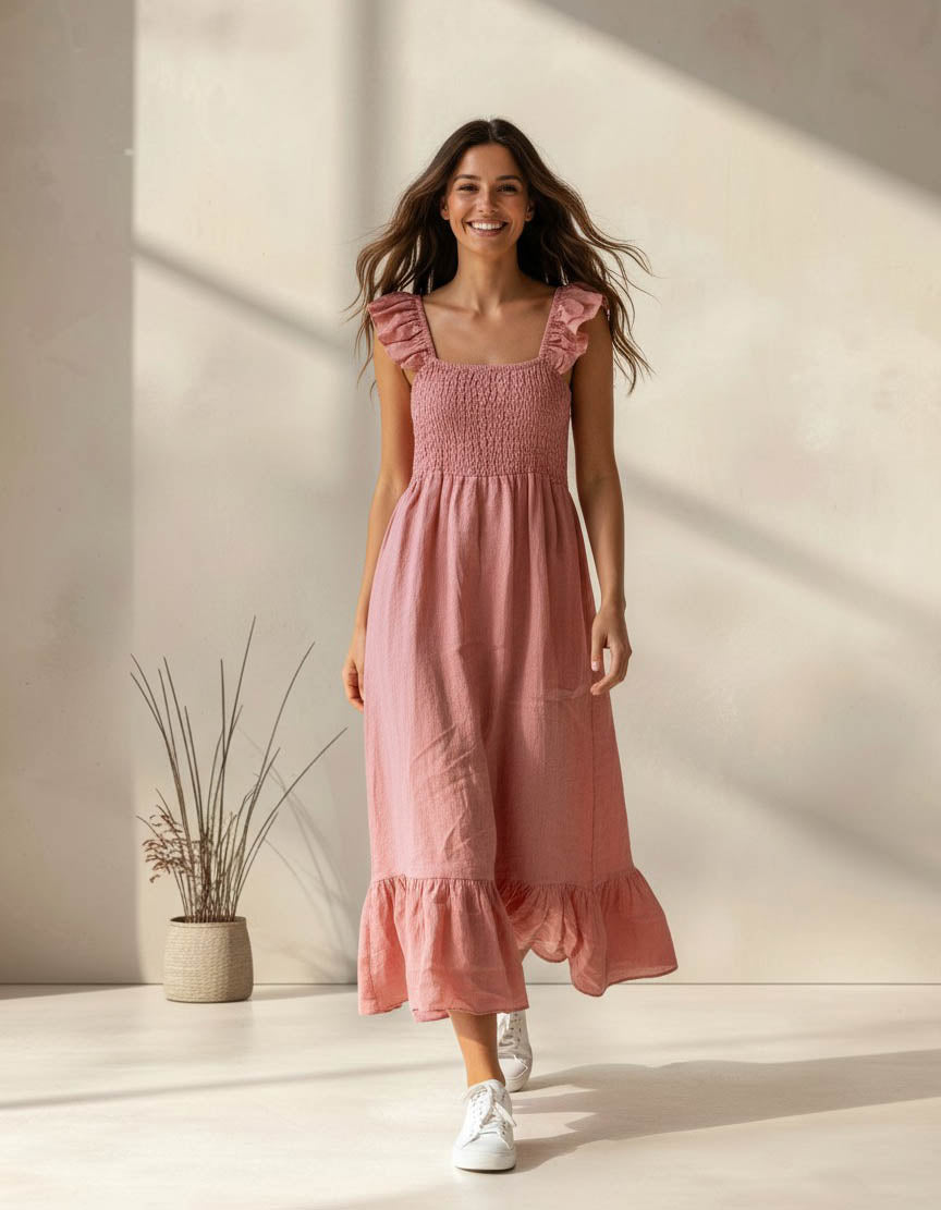 VESTIDO ROSE
