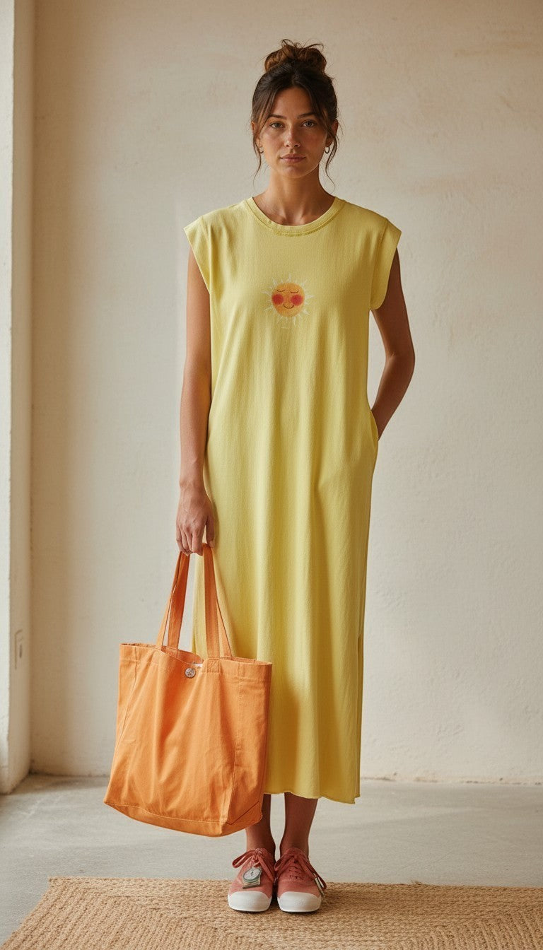 VESTIDO SOL AMARILLO