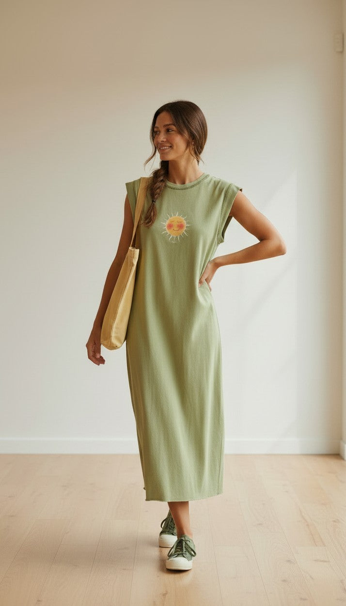 VESTIDO SOL VERDE