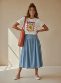 CAMISETA BLANCA SAINT TROPEZ