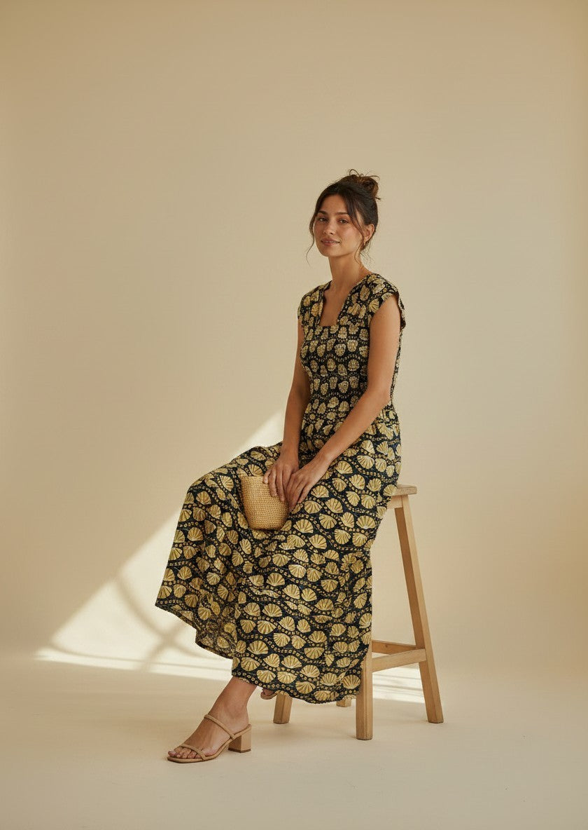 VESTIDO TOSCANA AZUL