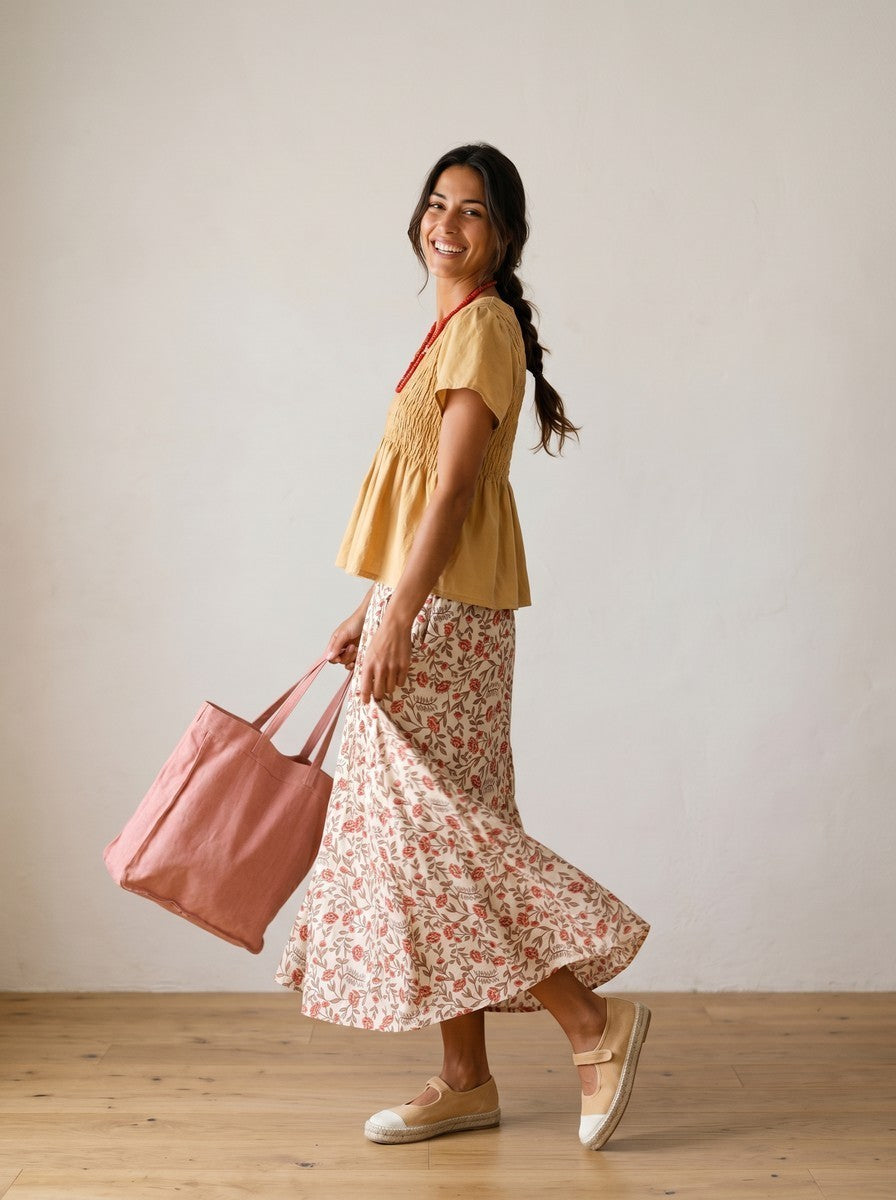 TOP BARDOT CAMEL