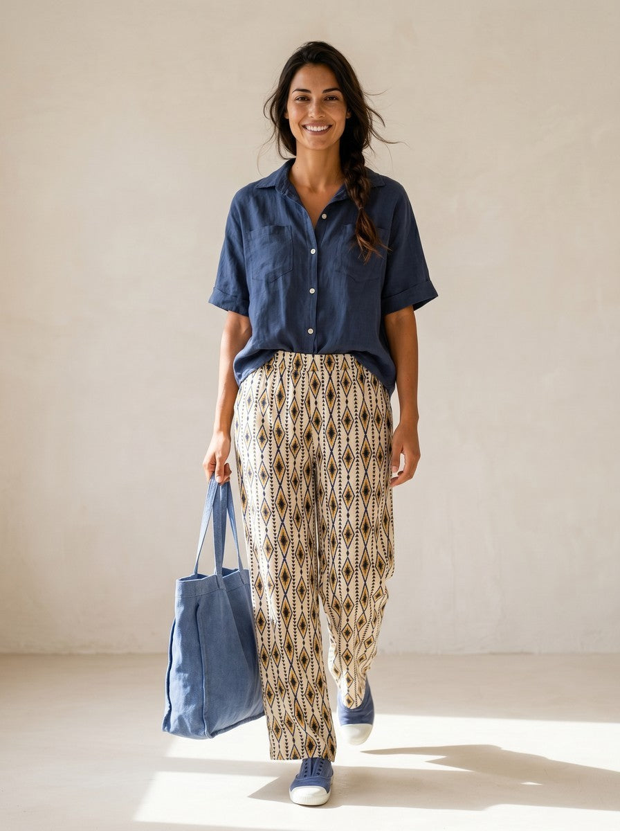 PANTALÓN ROMBOS