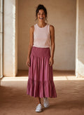 FALDA RAMILLETE ROSE