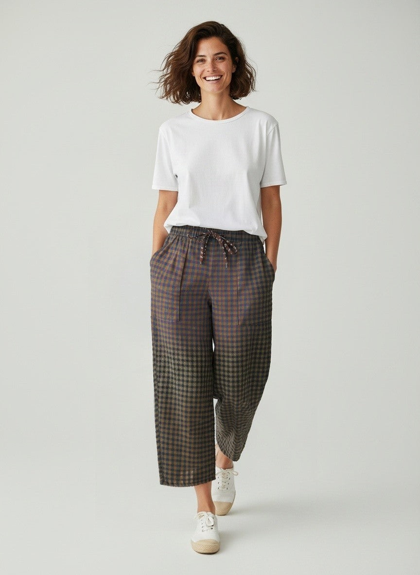 PANTALÓN CUADROS MUSGO