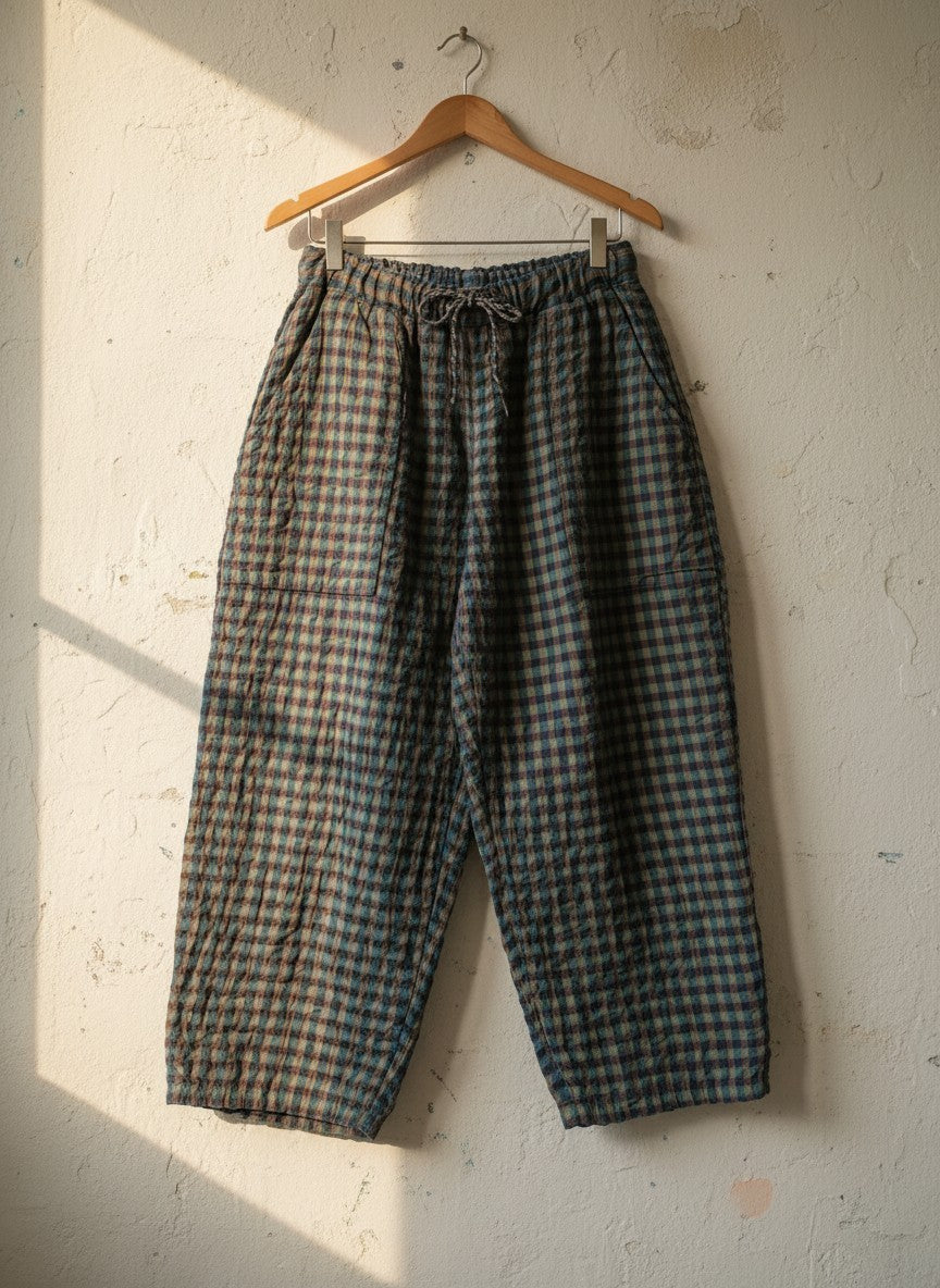 PANTALÓN CUADROS MUSGO