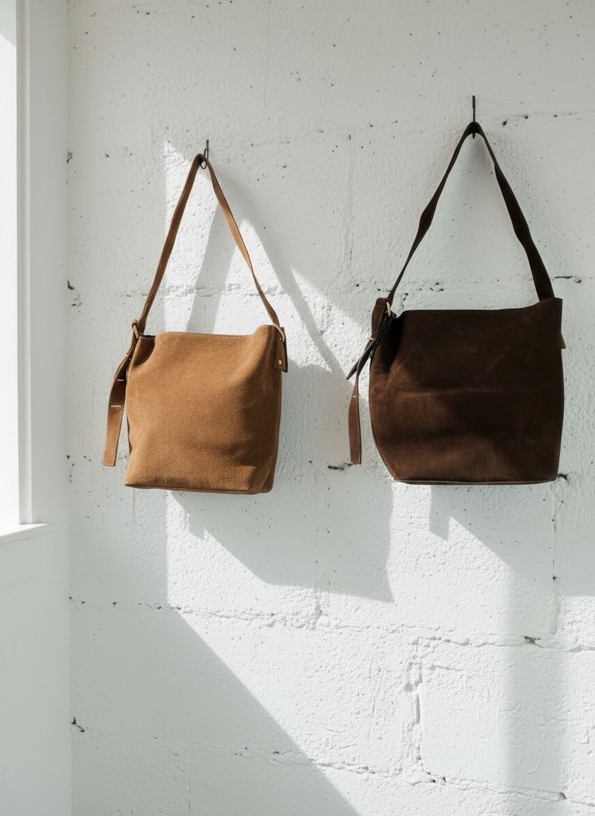 BOLSO PIEL NIZA CHOCOLATE