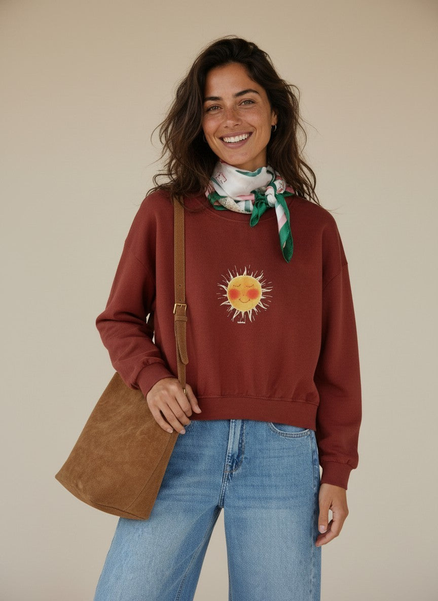 SUDADERA SOL GRANATE