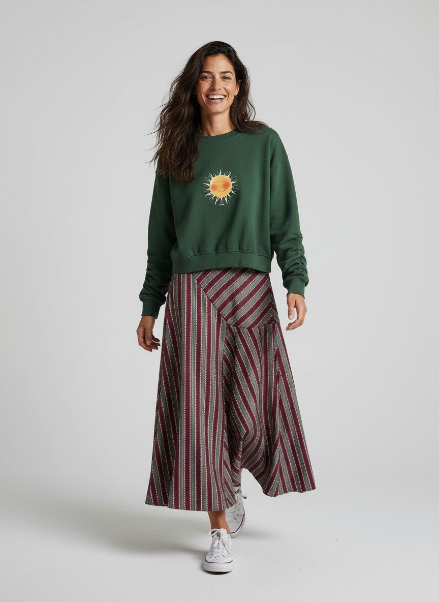 SUDADERA SOL VERDE