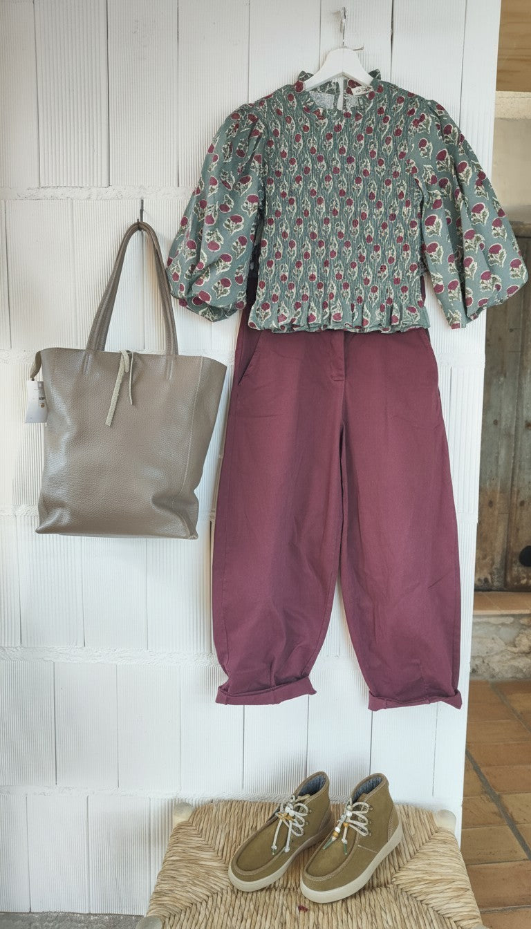 PANTALÓN LONETA GRANAT