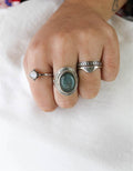 ANILLO NATURA LABRADORITA