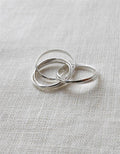ANILLO ALIANZAS ENTRELAZADAS