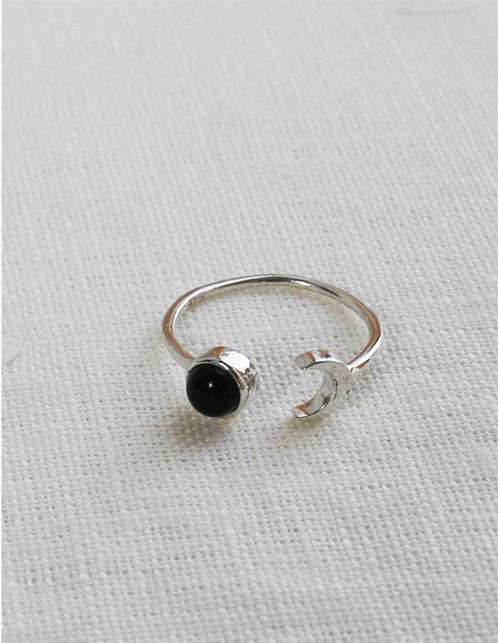 ANILLO LUNA Y ÓNIX
